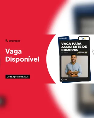 Emprego fixo: Asa Branca abre vaga para Assistente de Compras - Imagem