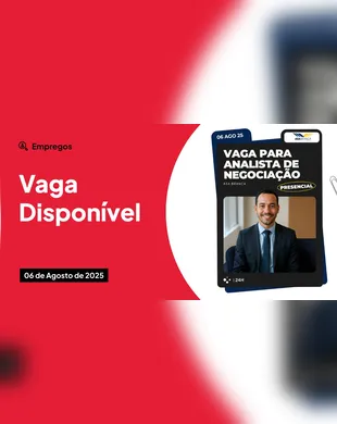 Asa Branca abre vaga para Analista de Negociação em Arapiraca (AL) - Imagem
