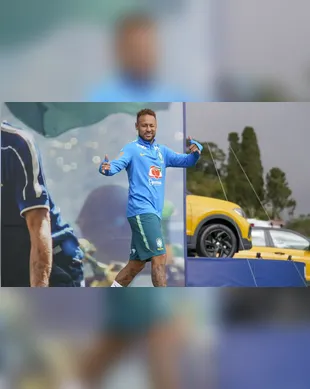 Neymar não viaja com seleção para Cleveland; segue em tratamento - Imagem