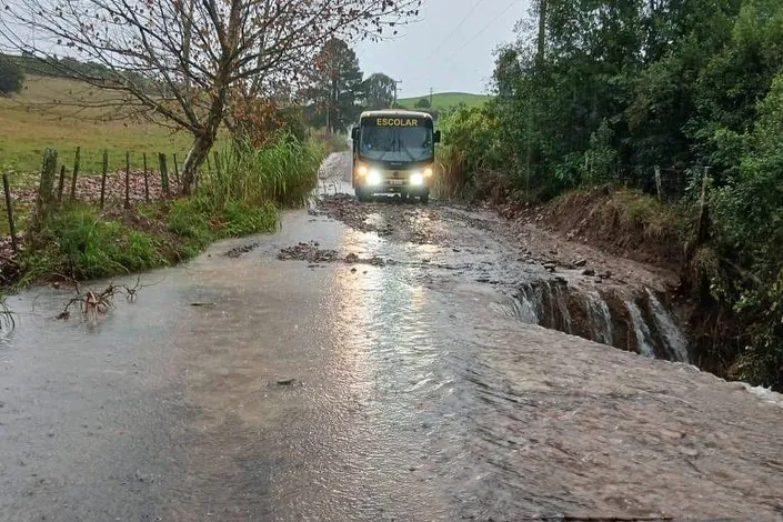 Chuvas fortes provocam danos em 23 municípios gaúchos