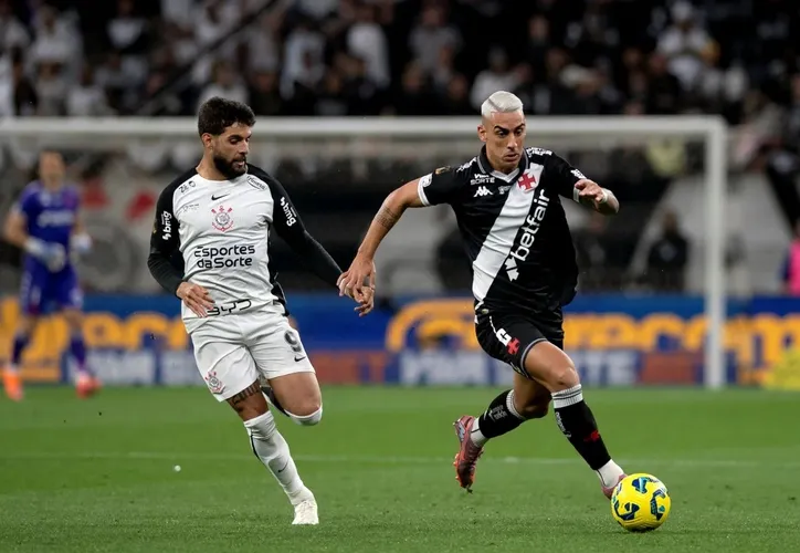 Corinthians e Vasco empatam na 1ª final da Copa do Brasil 