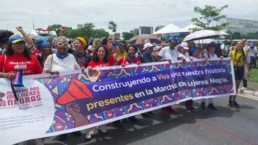Mulheres negras do Brasil e América Latina marcham por reparação