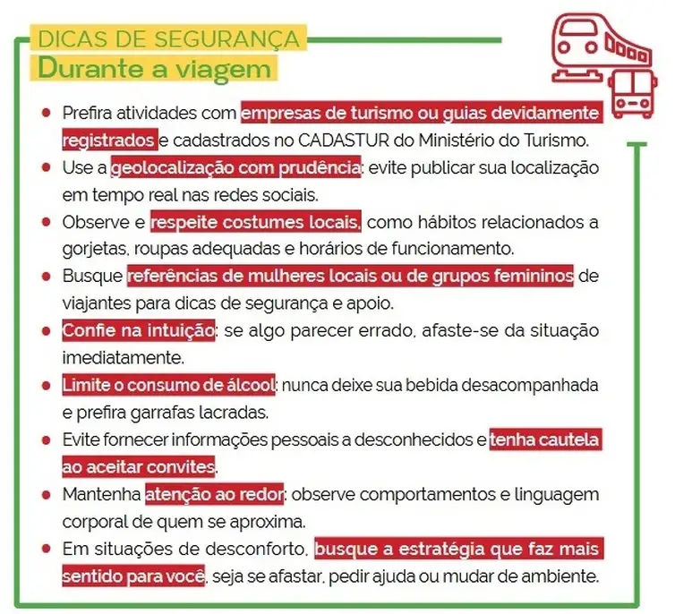 Insegurança é barreira para 62% das mulheres viajarem sozinhas