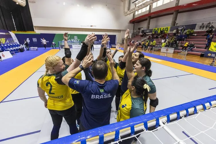 Invicto, Brasil disputa finais do Campeonato das Américas de goalball