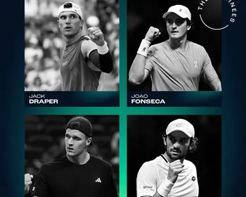 João Fonseca concorre ao prêmio ATP Awards de maior evoluçao do ano