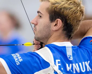Fabio Klier é ouro no tiro com arco na estreia da modalidade no JUBs