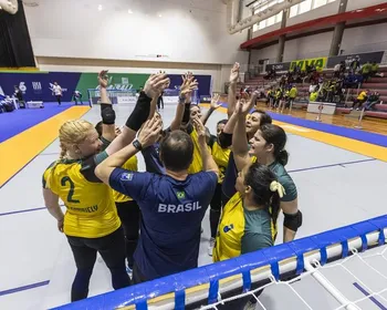 Invicto, Brasil disputa finais do Campeonato das Américas de goalball
