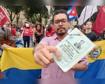 No Rio, Cinelândia tem protesto contra sequestro de Nicolás Maduro