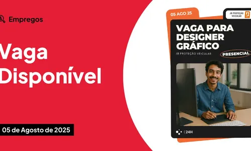 JB Proteção Veicular contrata Designer em Arapiraca-AL