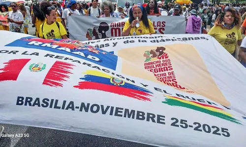 Latino-americanas e caribenhas se juntam às brasileiras por igualdade
