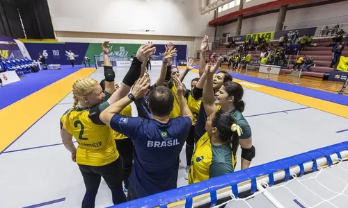 Invicto, Brasil disputa finais do Campeonato das Américas de goalball