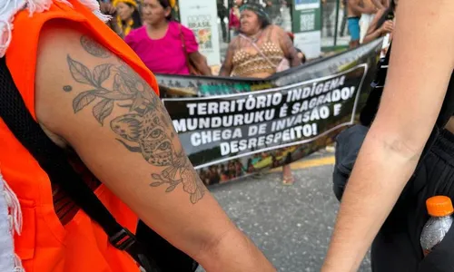 Após protesto, indígenas Munduruku são recebidos por presidente da COP