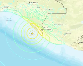 Terremoto de magnitude 7,4 atinge Puerto Madero, no México