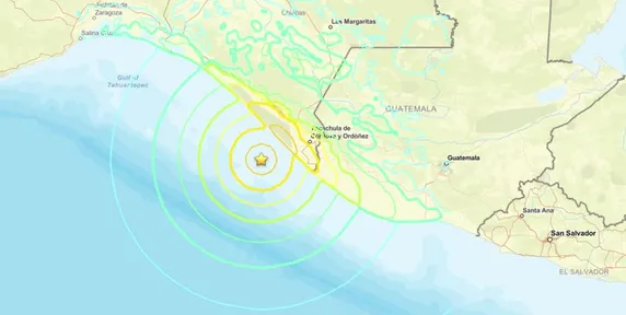 Terremoto de magnitude 7,4 atinge Puerto Madero, no México